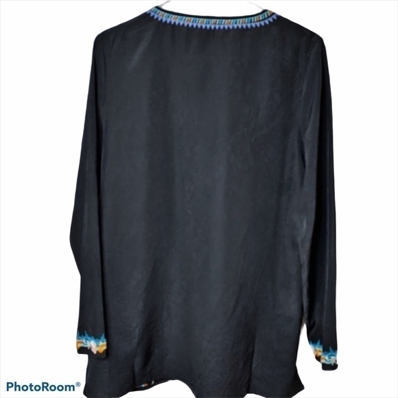 𝅺FAITH + Zoe Embroidered Tunic NWT Size M - Picture 3 of 8